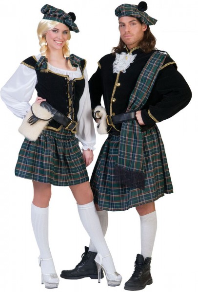 Costume lady scozzese