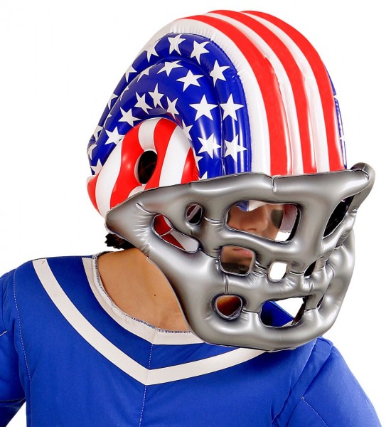 Casco de fútbol americano para niños inflable 3