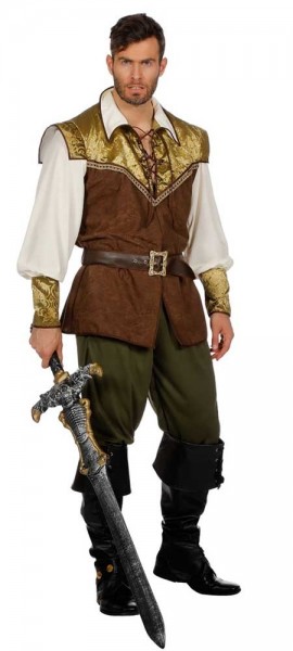 King Justus medieval men's costume
