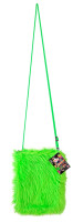 Vorschau: Grüne Plüsch Handtasche