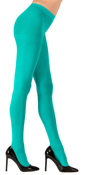 Blue tights XL turquoise