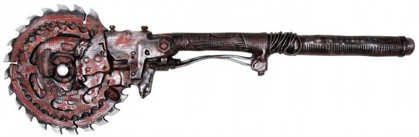 Steampunk Buzzsaw weapon