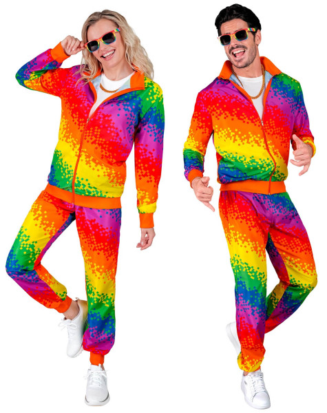 Rainbow Pixel Trainingsanzug Erwachsene