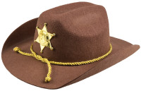 Aperçu: Chapeau pour homme du shérif occidental