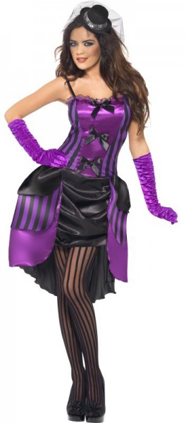 Purple Burlesque Dress 4