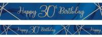 Luxurious 30th Birthday Banner 2,74m