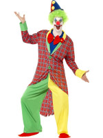 Circus clown Augustin men's costume