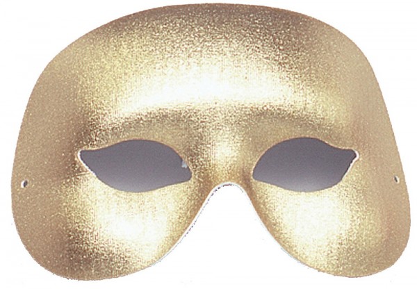 Makijaż w kolorze złotego balu maskującego