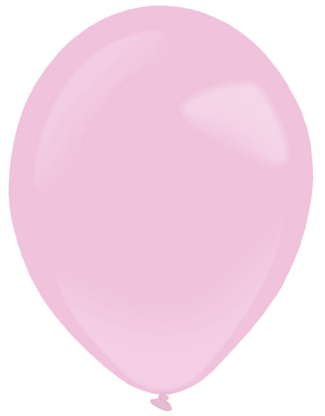 50 latex balloons Pretty Pink 27.5cm