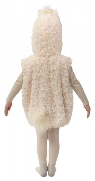 Fluffy llama vest for children 3