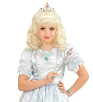 Oversigt: Blonde Dolly Princess paryk