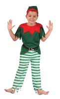 Vista previa: Disfraz infantil de ayudante de Santa