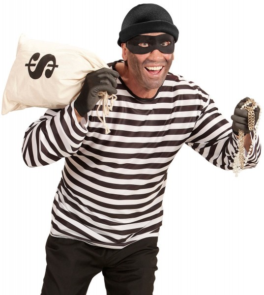 Crook bank robber costume
