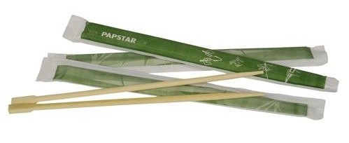 50 palos de bambú empaquetados 23cm