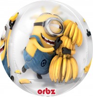Vorschau: Orbz Ballon Verrückte Minions 40cm
