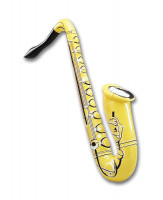 Aufblasbares Party Saxophon 83cm