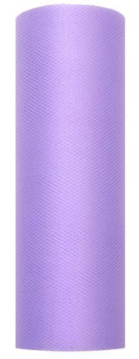 Tulle fabric Luna violet 9m x 15cm