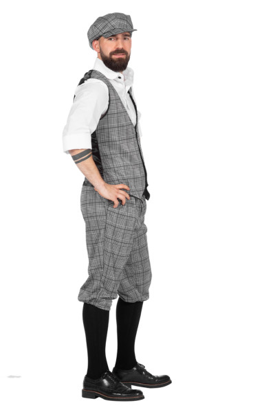 20s outfit costume for men checkered