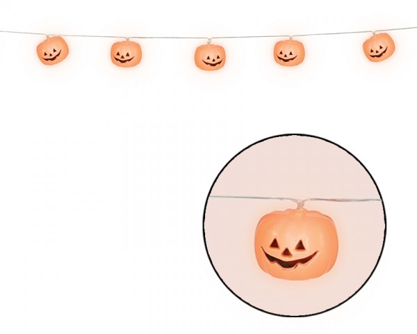 Pumpkin party LED lichtketting 1,8m 2