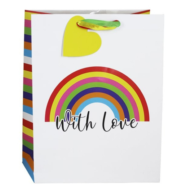 Bolsa de regalo XL Rainbow With Love