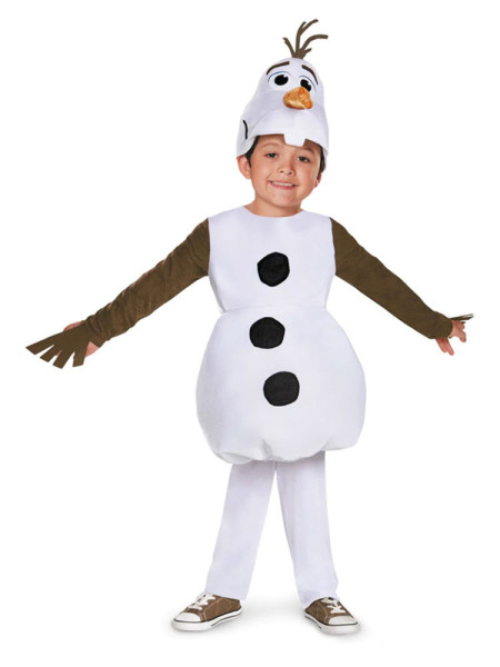 Disfraz de Frozen Olaf para niño deluxe