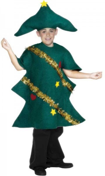 Disfraz de árbol de Navidad para niños