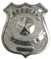 Polizeimarke Special Police