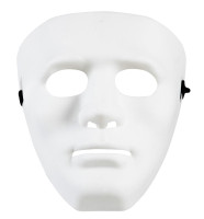 Widok: Biała maska na twarz