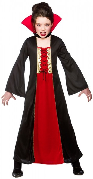 Little Miss Dracula Kleid Rot