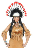 Preview: Imposing Indian feather headdress