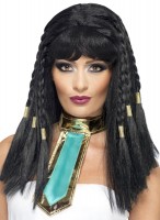 Farao kvinnors peruk med flätor