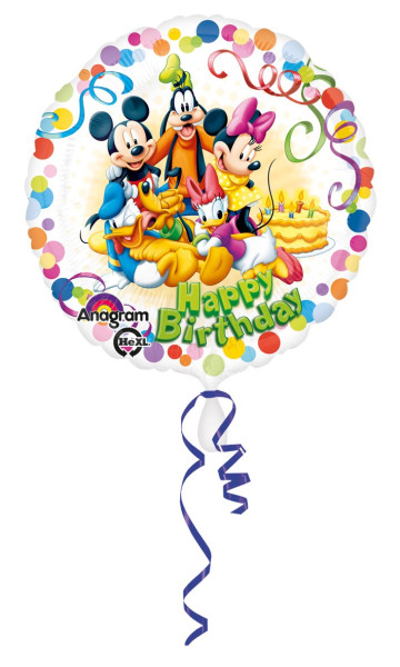 Bunter Mickey und Freunde Geburtstagsballon
