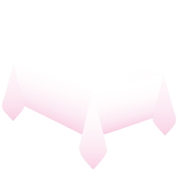 Papieren tafelkleed roze ombre-effect