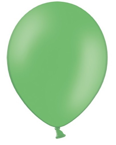 100 ballons Nina vert pastel 35cm