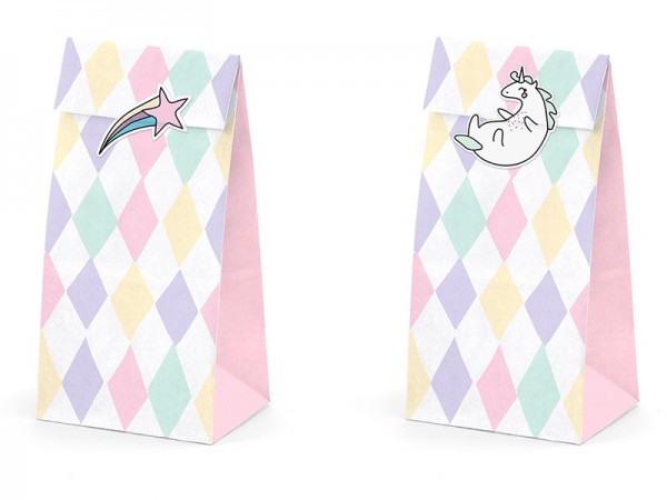 6 unicorn twinkle gift bags 2
