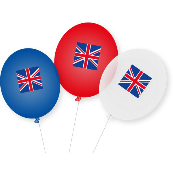 9 Großbritannien Latexballons