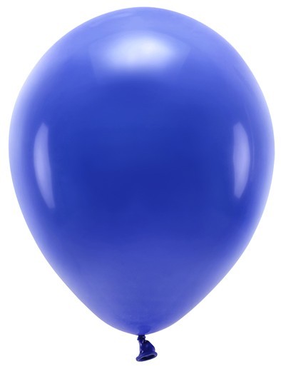 100 ballons éco pastel bleu roi 26cm