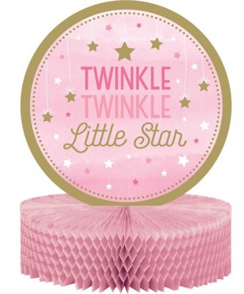 Twinkle Pink Star Aufsteller 31cm