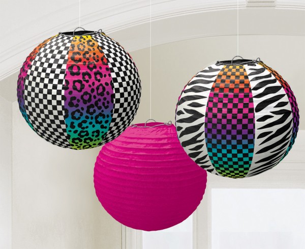 80s lampion Be Colorful 24cm