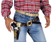 Premium cowboy pistol holster