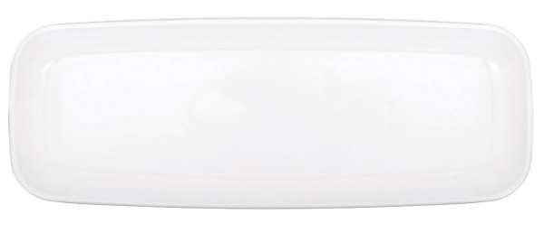 Rechteckige Servierplatte Snow White 16,5 X 44,4cm