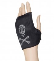 Voorvertoning: Skull Handschoenen Zwart