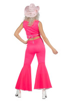 Widok: Kostium damski w kolorze różowym z westernu