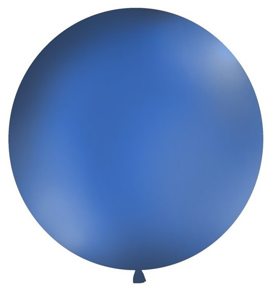 XXL ballonfest kæmpe kongeblå 1m