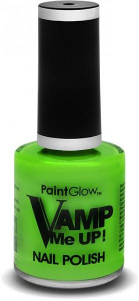 Esmalte de uñas luminoso vampiro verde