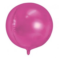 Vorschau: Orbz Ballon Partylover fuchsia 40cm