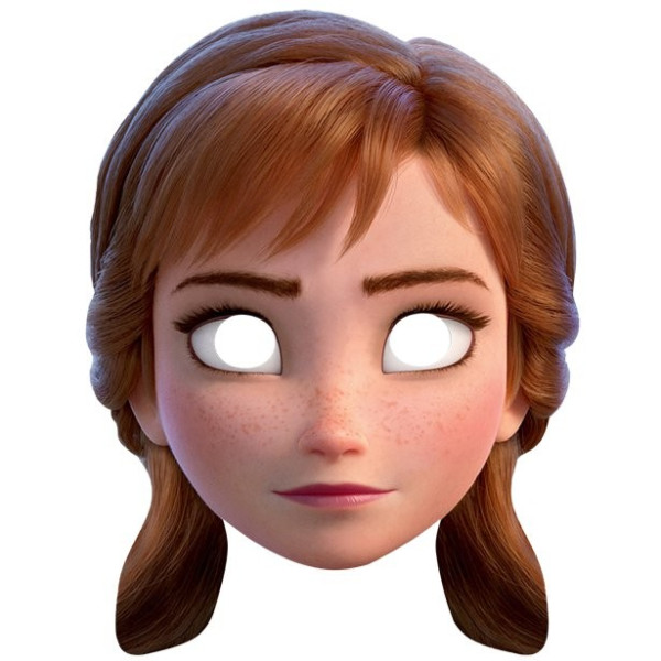 Kartonowa maska Disney Frozen 2 Anna