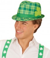 Oversigt: Checkered St. Patricks Day hat