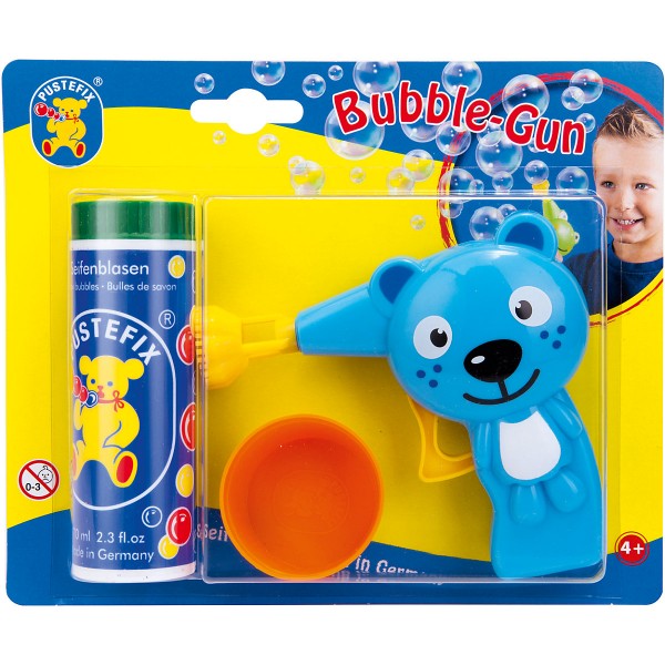 Soap bubbles animal gun