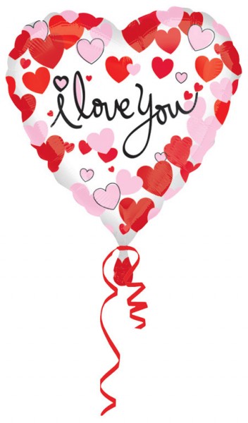 Balon Eternal Love Heart